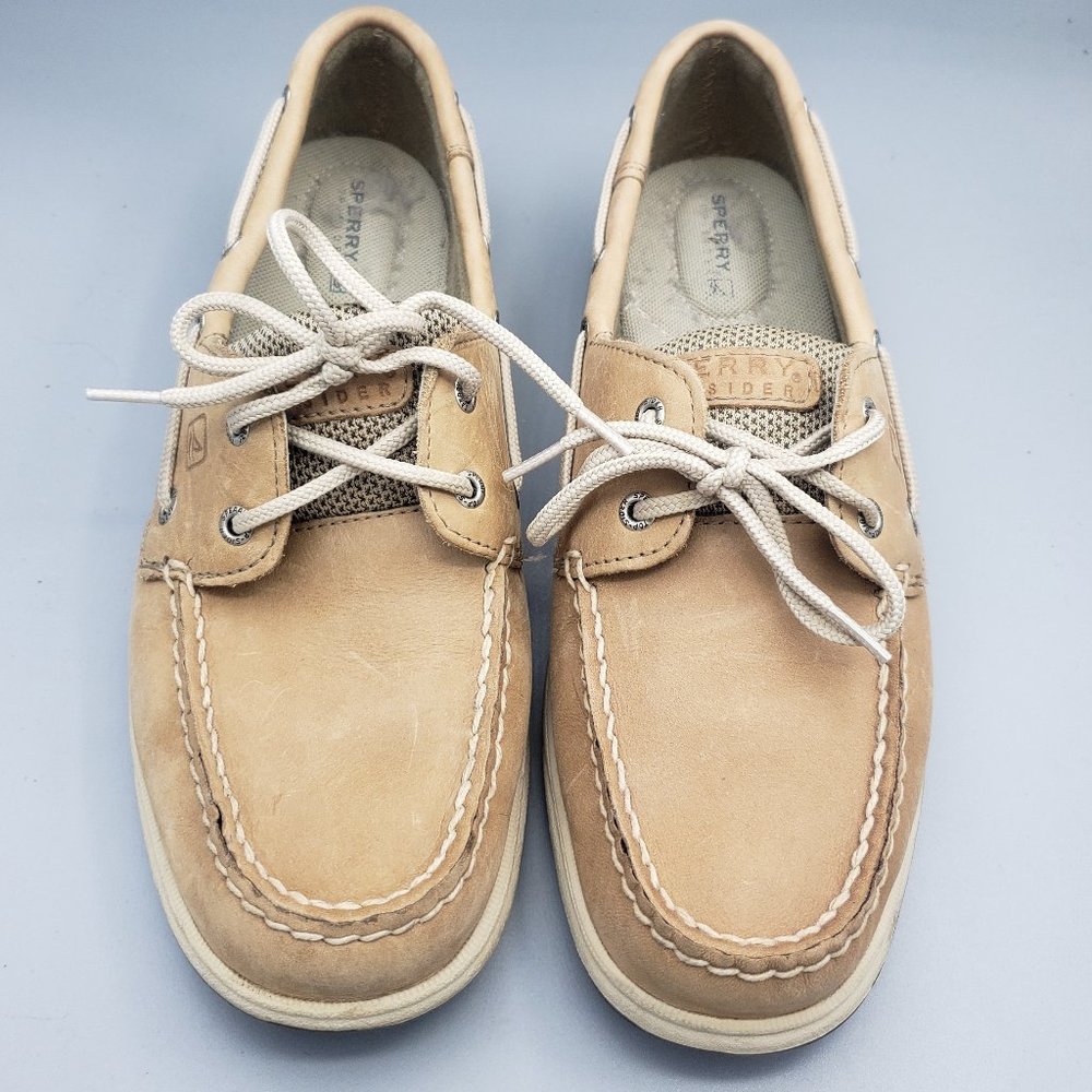 Sperry Top-Sider Tan Boat Shoes
